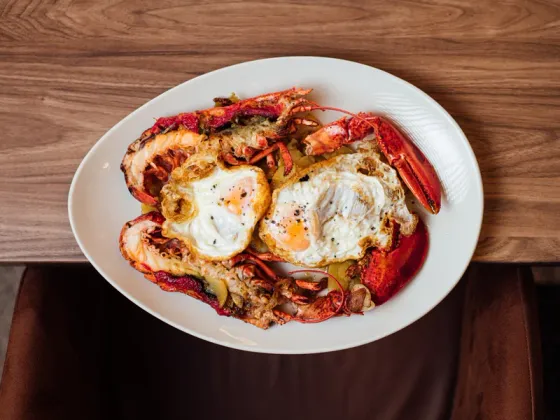 Bogavante a la brasa al estilo Formentera en Gulliver