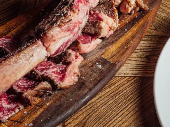 Tomahawk Angus a la brasa en Gulliver