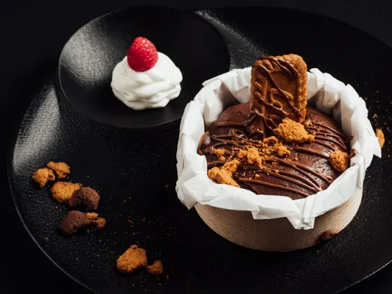 Coulant de Lotus con nata montada en Gulliver
